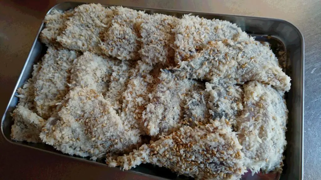 魚フライ　パン粉